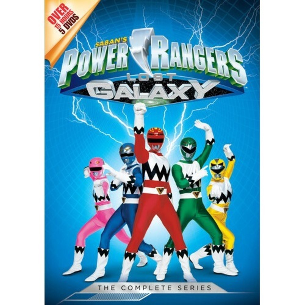 Power Rangers: Lost Galaxy Complete Series New - 15 Hours 5 Discs
